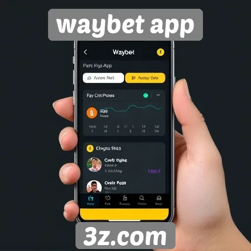 Análise da interface do site waybet app